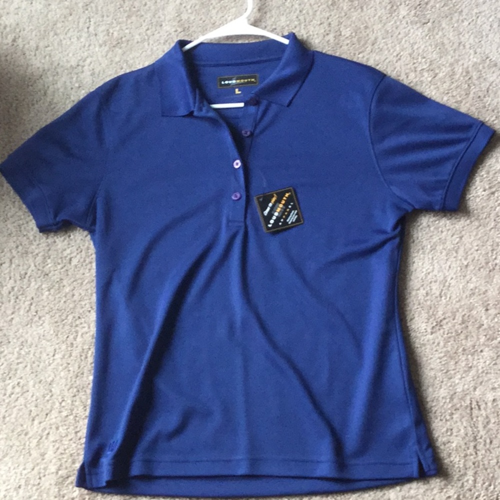 Blue polo